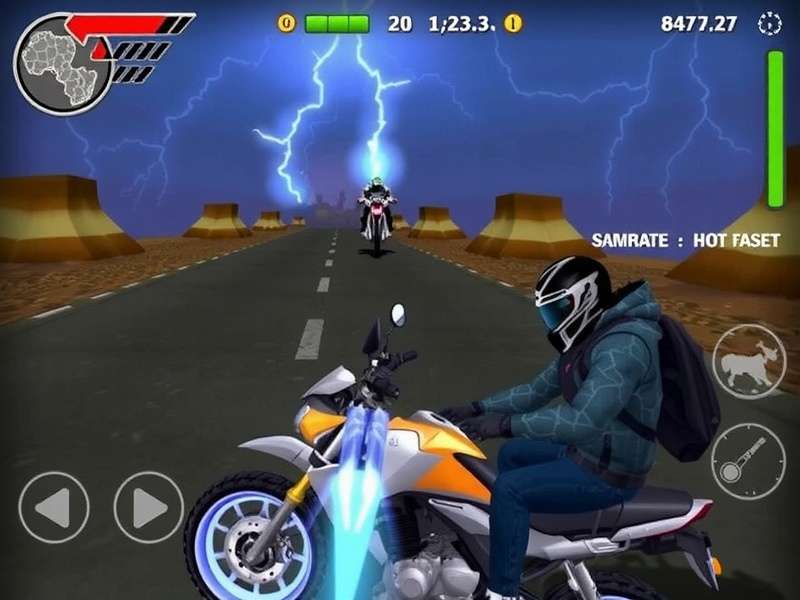 Lucknow Lightning Rider gameplay screenshot